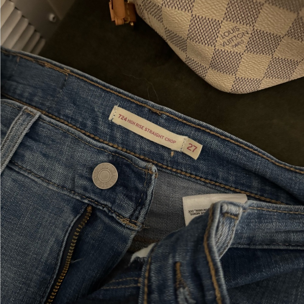 LEVIS HIGH RISE STRAIGHT CROP - Picture 4 of 8
